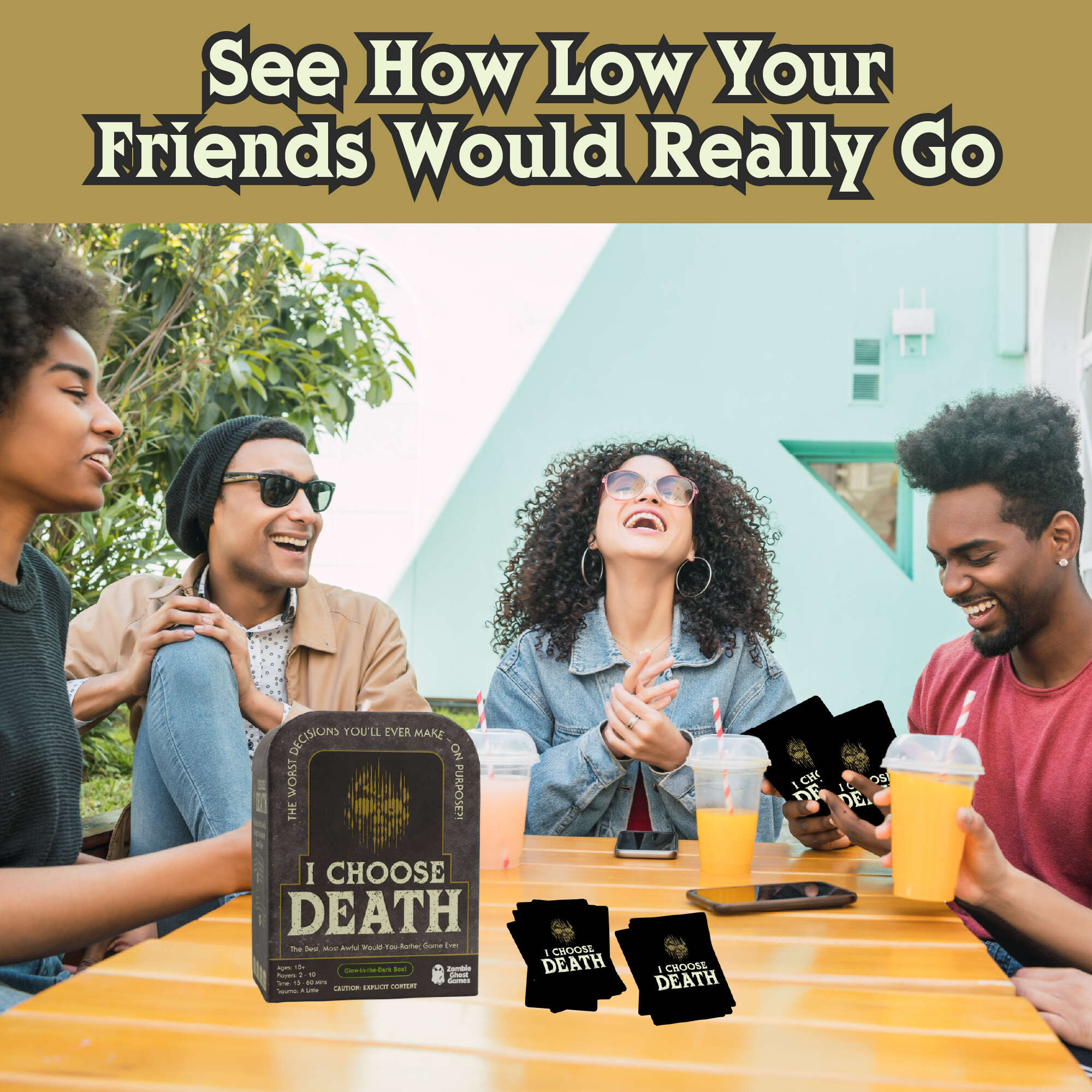 I Choose Death Card Game