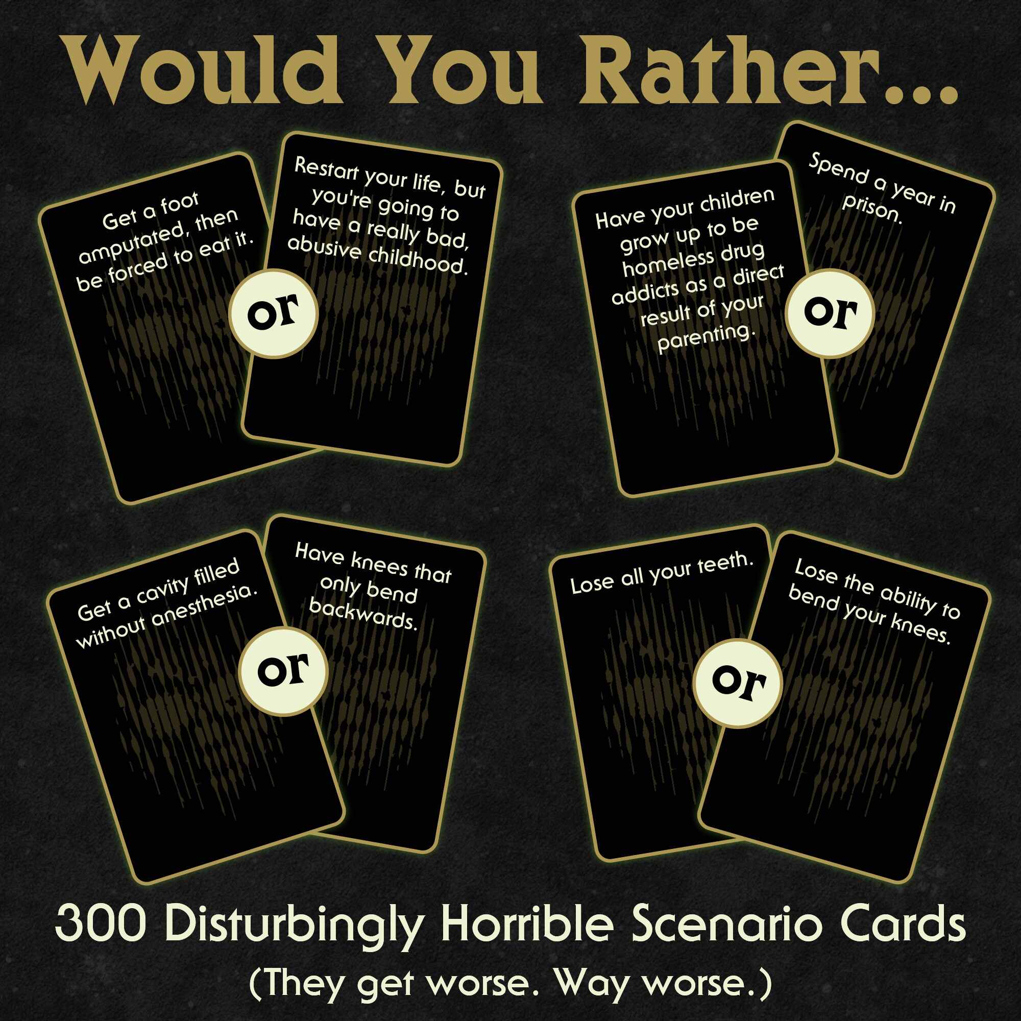 I Choose Death Card Game