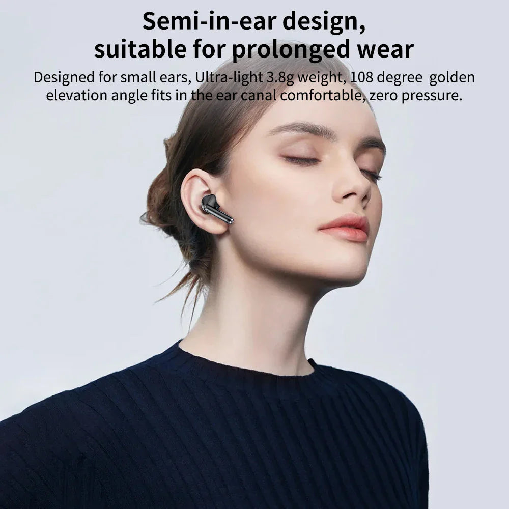 Mpow S65 True Wireless Earbuds - Bluetooth 5.3 Headphones with 30H Playback SBC Low-Latency Gaming Mode in-Ear Earbuds for Phone